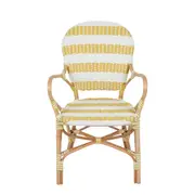 [Florabelle Living] Brighton Rattan Chair Sunshine Yellow