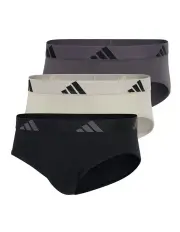 [Adidas] Active Flex Cotton Brief Underwear 3 Pack in Multi