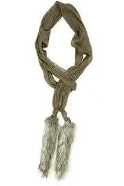Fox Tail Scarf--LIV-0674