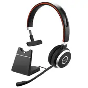 Jabra Evolve 65 SE MS Mono Bluetooth Headset with Charging Stand
