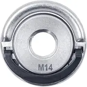 [Alnicov] M14 Angle Grinder Quick Clamp Locking Platen Clamping Nut with Pull Ring for Dewalt Milwaukee Grinder Makita
