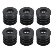 6Pcs Caster Insert with Thread, 25mm/0.98" M8 Thread for Furniture