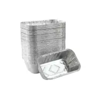 Waytiffer 50 Pack 1Lb mini Loaf Pans Heavy Duty Disposable Aluminum Foil Brea...