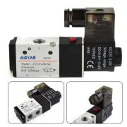 DC 12V,3V210-08,2 Position 3 Way 1/4 PT Air Pneumatic Solenoid Valve 0.15-0.8MPa