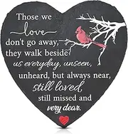 Sympathy Gifts for Loss of Loved One Memorial Garden Stone Those We Love Don't Go Away Memorial Stones for Loved Ones Outside Condolence Bereavement Gifts for Outdoors (Those we Love Don't go Away)