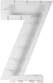 Ginger Ray Party Decoration Balloon Number 7 Mosaic Stand