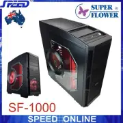 Super Flower SF-1000R PC Gaming High Tower Case with 2x200mm & 1x140mm LED Fans