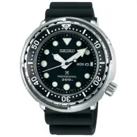 在飛比找momo購物網優惠-【SEIKO 精工】PROSPEX 鮪魚罐頭300米專業潛水