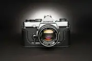 Real Leather Half Camera Case Bag Cover for Olympus OM1 OM2n OM3 OM4Ti