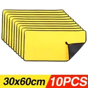 Microfiber Car Wash Towels – Cleaning Cloth, Thickened Yellow, 30/40/60cm