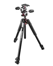 Used Manfrotto 055 Aluminium MK055XPRO3-3W 3-Section Tripod w/ 3 way Head