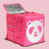 在飛比找蝦皮購物優惠-Foodpanda 熊貓 伸縮 大箱 全新 二手 飲料架 保