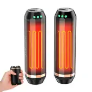 Hand Warmers Rechargeable, 2 Pack 3 in 1 Hand Warmer Reusable 10000mAh Electr...