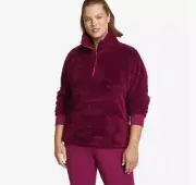 Eddie Bauer Women's Quest Plush Fleece 1/4-zip Medium