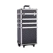 7 in 1 Portable Cosmetics Beauty Hairdressing Makeup Trolley Carry Bag Case Box