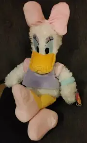 Official Disney Theme Parks Plush 18" DAISY DUCK Stuffed Plush Authentic NWT VTG