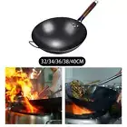 Wok Pan Induction Cooker Non Coating Gas Traditional Pans General Saute Pan