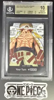 BGS 10 One Piece OP08 Don!! Card Alt Art - English - Two Legends - Graded