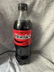 Share a Coke with Your Homies Coca~Cola Zero Bottle 16oz 2025 Full Unopened USA