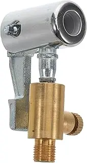 GANAZONO Air Chuck Tire Inflator Adapter Clamp Secure Locking for Efficient Inflation Deflation Versatile for Car Bike Sports Equipment