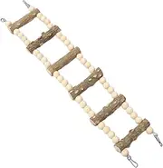 Bird Cage Ladder Bridge Bridge Ladder Bridge | Bird Porch Stand for Parrots,Bird Wooden Ladder Bridge Cockatiels Chewing Toys Easy to Install