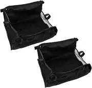 HONMEET Stroller Organizer Basket Pushchair Storage Basket Ample Space Easy to Assemble Maintain Multifunctional Use