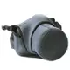 又敗家(中號灰黑兩用立體)潛水布彈性輕便相機包輕單眼相機內膽包003-1M微單相機防撞套相機保護袋內膽袋相機袋相機保護套