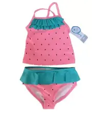 Carters Baby Girl two piece tankini Bathing Suit 9 months Brand New W Tags