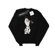 Disney Mens Frozen 2 Olaf And Salamander Sweatshirt (Black) - BI25042