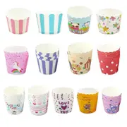 500pcs Colorful Cupcake Muffin Baking Cups Greaseproof Nonstick Paper Liners