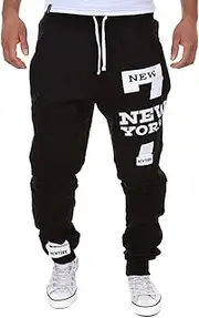 [Cottory] Men's Harem Casual Baggy Hiphop Dance Jogger Sweatpants Trousers