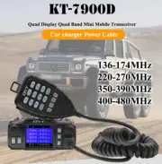 KT-7900D Quad Band Mobile Radio Car Truck VHF UHF Mobile Radio Transceiver SZ