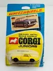 CORGI Juniors 1:64 MERCEDES BENZ 280SL Yellow NEW in ROUGH BLISTER !!