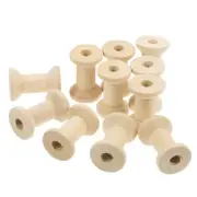 100pcs Wooden Thread Holder Knitting Yarn Holder Yarn Dispenser Thread Spools