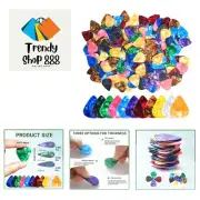 900 Pcs Guitar Picks - Lightweight Celluloid Plectrums for Classic Tone