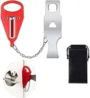 Door Lock - Mihao Portable Locks Self-Defense Door Stop Travel Travel Accommodation Door Stopper Door Lock Security Device Quality