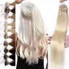 Invisible Micro Loop Nano Ring Beads/ Link Remy Human Hair Extensions Pre Bonded