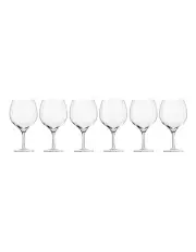 [Krosno] Harmony Gin Balloon 700ml Set of 6 Gift Boxed in Clear