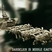 Dwarven War Chariot of Metal Mountain | 28mm Tabletop Miniatures | Middle Earth