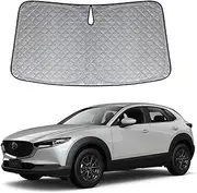 OTTO SHADES Thick WindScreen Sunshade for Mazda CX30 CX-30 CX 30 2019-2024 Premium 6 Layers UV Protection Foldable Windshield Sun Visor Heat Shield Cover Make Car Cooler