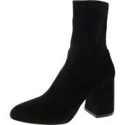 Stuart Weitzman Womens Flareblock Beige Ankle Boots 9 Medium (B,M) BHFO 8705