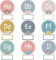 Word Wall Bulletin Board Set Alphabet Classroom Decoration for Home Classroom
