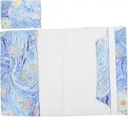 Angoily Handmade Cloth Book Cover Functional Protective Book Protector for Textbooks Decorative Design with Beautiful Patterns and Book Sleeve