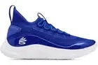 Under Armour Curry Flow 8 Royal Blue White 3024785-400 Men 10.5 Basketball Shoes