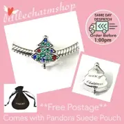 NEW Authentic Genuine PANDORA Christmas Tree Charm - 790018C01