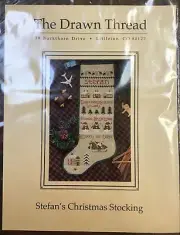 The Drawn Thread - Stefan’s Christmas Stocking Counted Cross Stitch with Beads