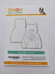 Simon Says Stamp - Bear Hugs Wafer Die - sssd112346 - NEW