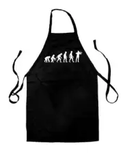 Evolution of Man Violinist - Unisex Kids Apron - Violin Fiddle Music Instrument