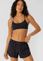 [Lorna Jane] Shine On All Day Sports Bra in Print, Size - Medium M Polka Dot Print