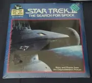 Star Trek III 3 The Search For Spock Read Along Book & 33 1/3 Record SEALED
